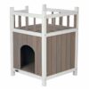 Trixie Natura Katzenhaus Cat's Home mit Balkon